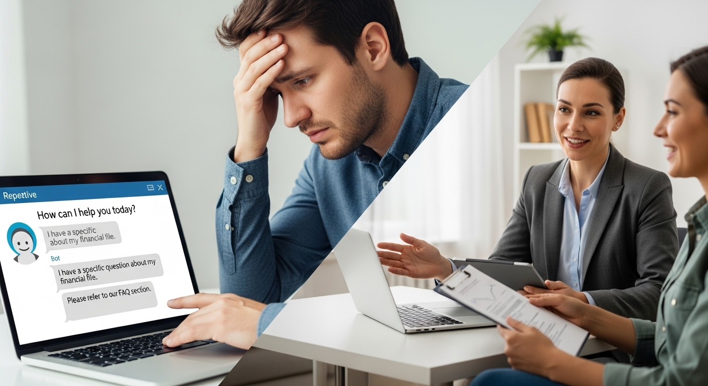 Support personnalisé – un conseiller rien que pour vous